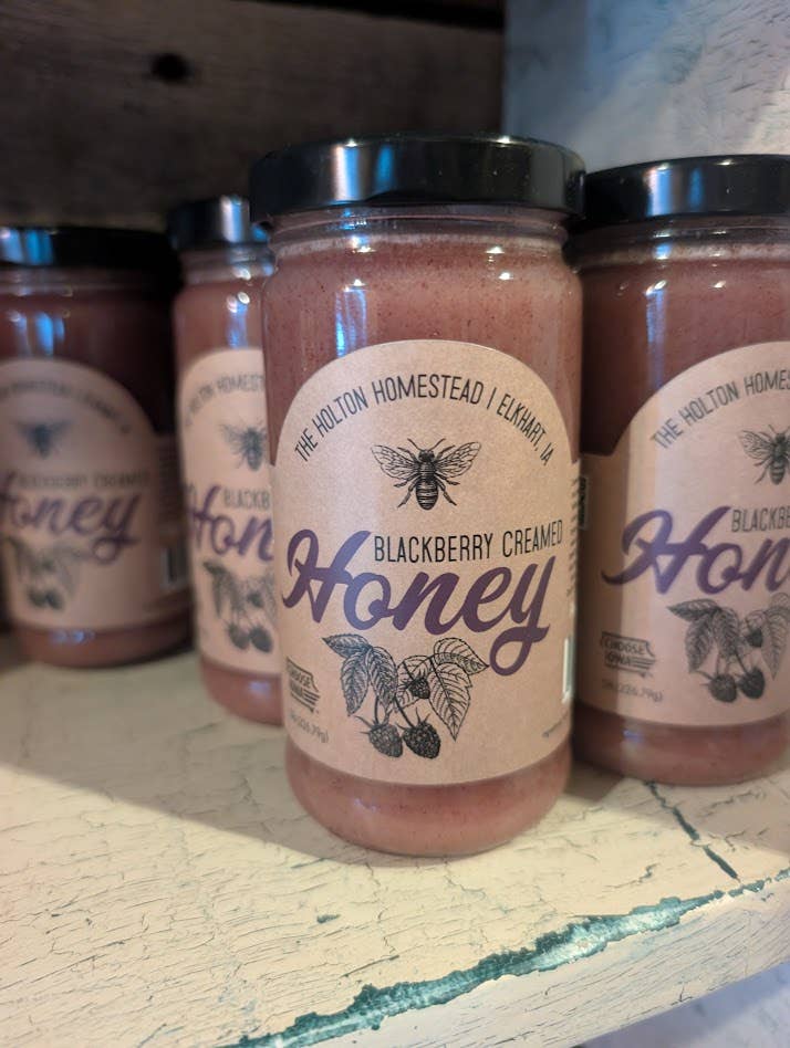 Blackberry Creamed Honey (Seasonal Fall Flavor)