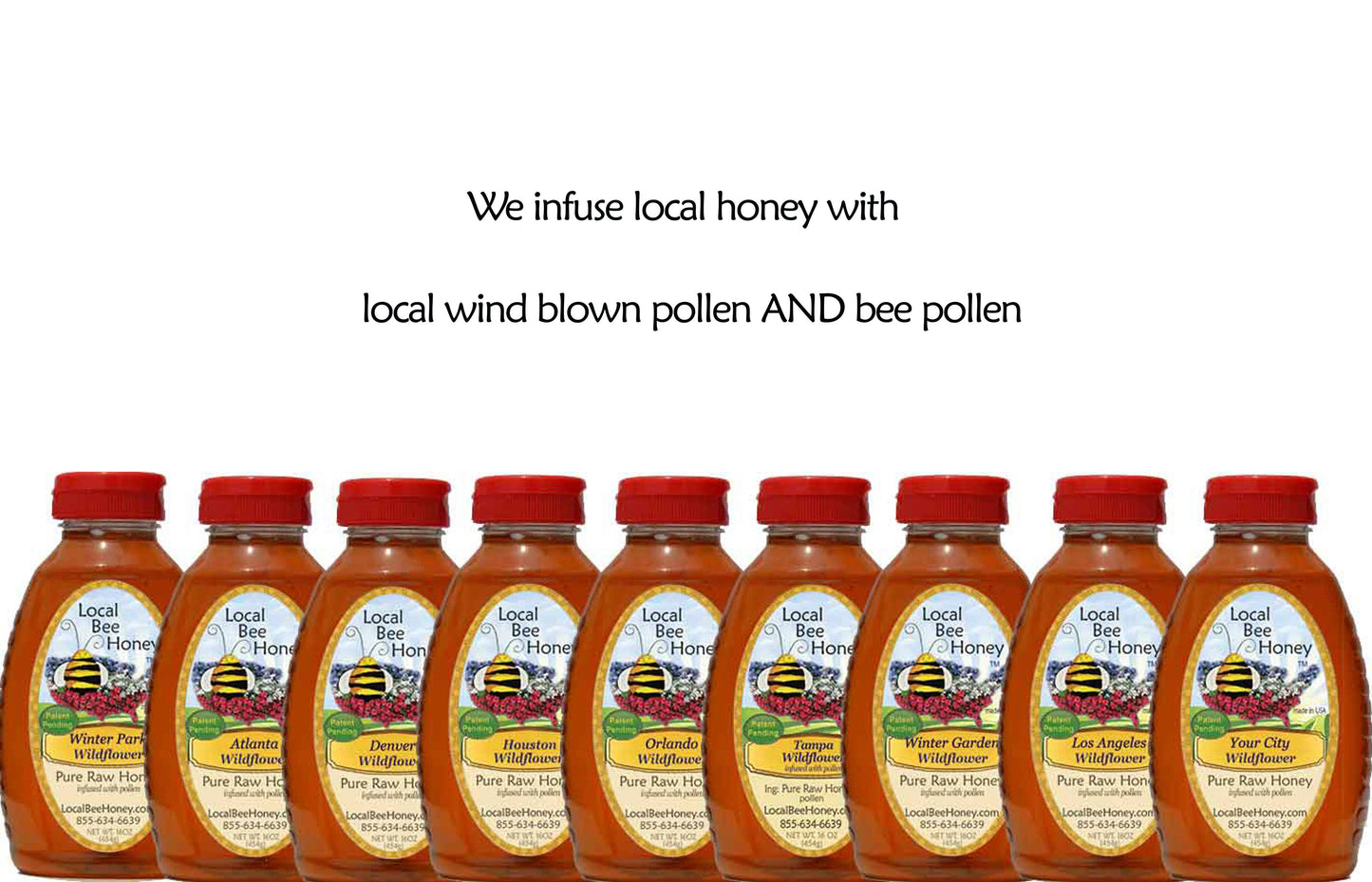 Seattle Allergy Honey - 16oz | Local Bee Honey