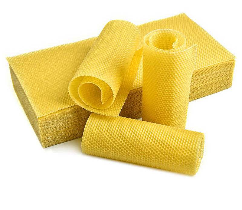 5 5/8″ Pure Beeswax Foundation