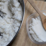 Making sugar bricks for winter feeding