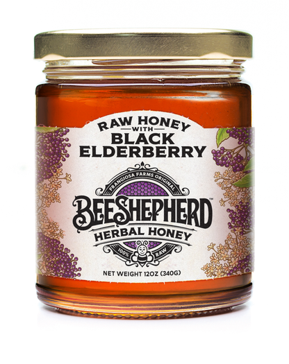 Bee Shepherd Black Elderberry 12oz