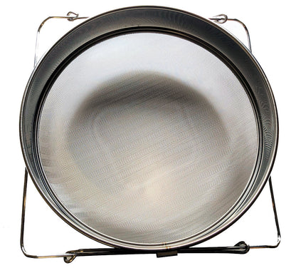 Double 5-gallon honey strainer with stand