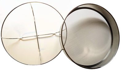 Double 5-gallon honey strainer with stand