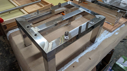 Heavy duty honey/wax press