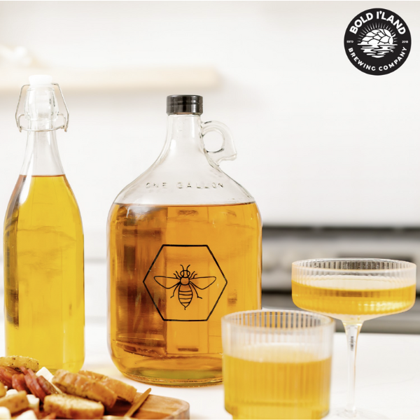 Premium Honey Wine (Mead) Making Kit - 1 Gallon