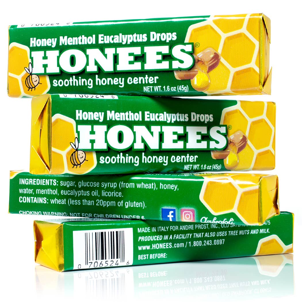 HONEES™ Honey Menthol Eucalyptus Bars