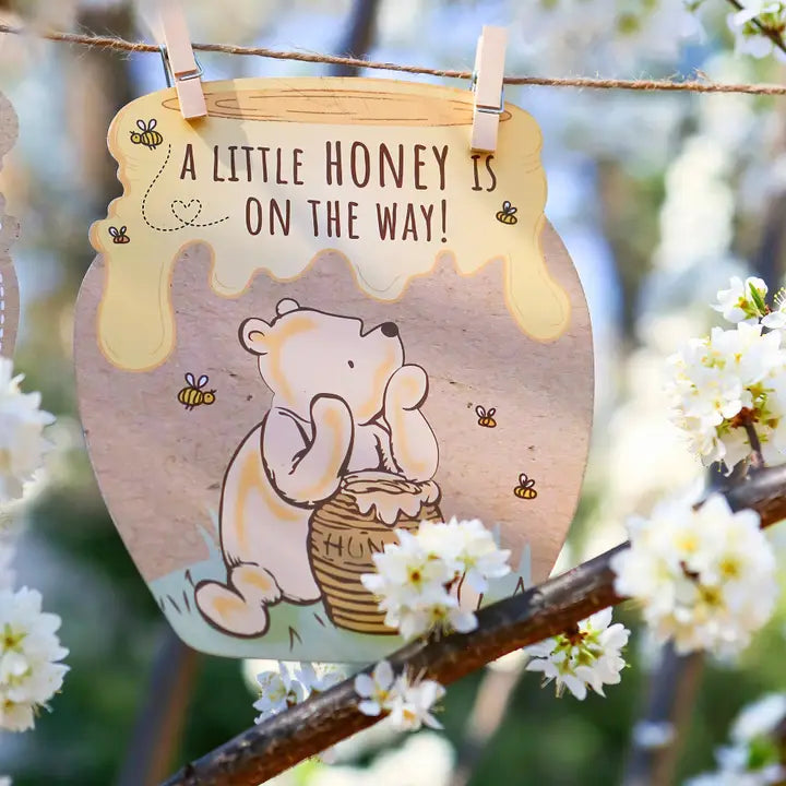Honey Bear - 50 card stock baby shower game set