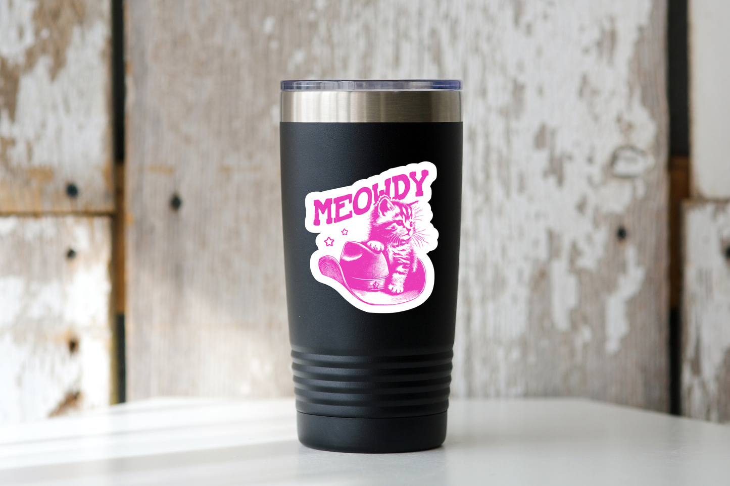 Meowdy Sticker