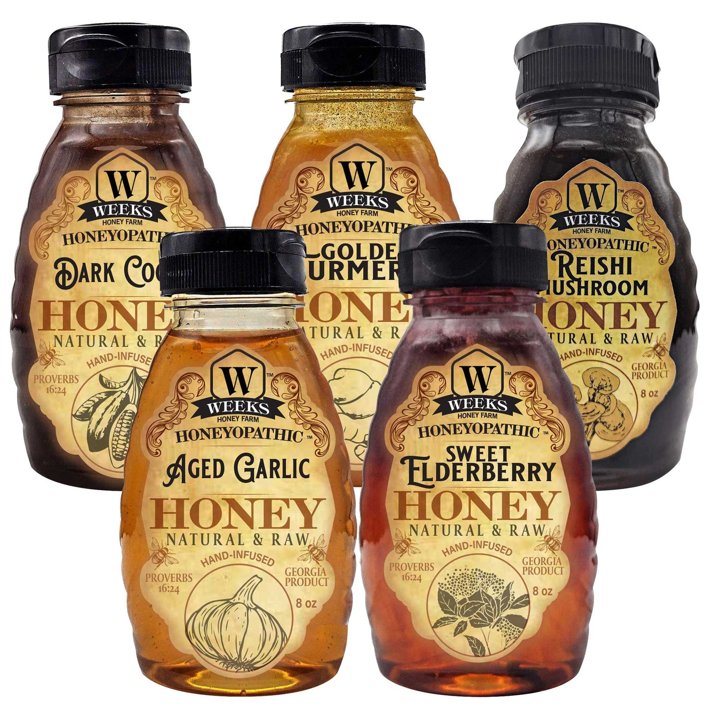 Honeyopathic™ Infused Raw Honey | USA