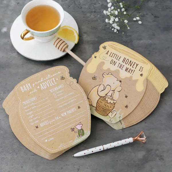 Honey Bear - 50 card stock baby shower game set