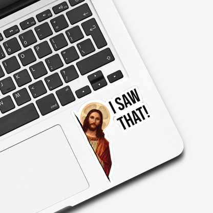 Meme Jesus I Saw That Sticker