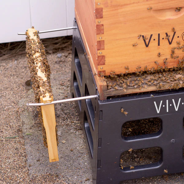 Rugged Hive Stand with frame holder