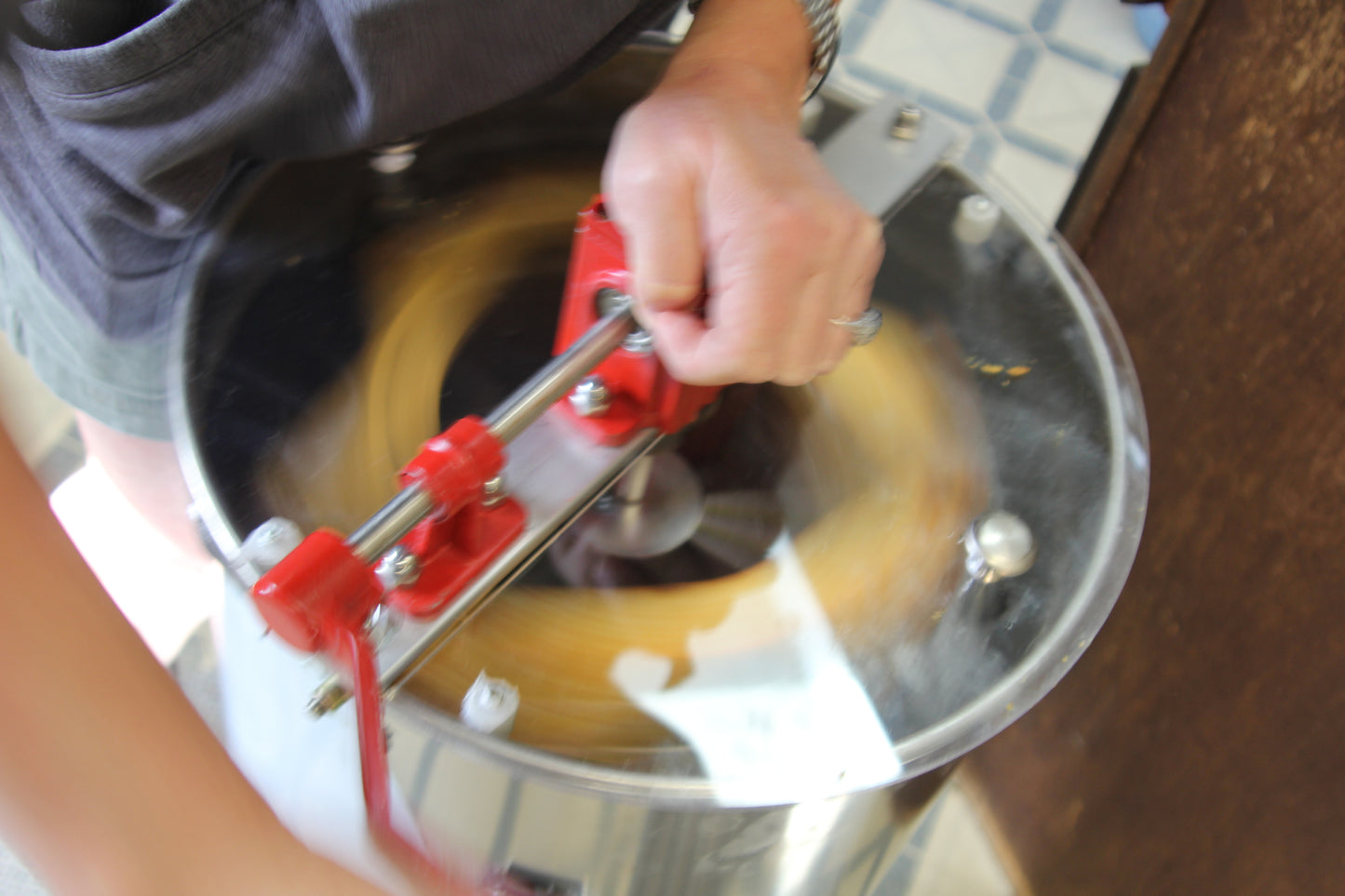 Honey extraction and dearth management in-person class