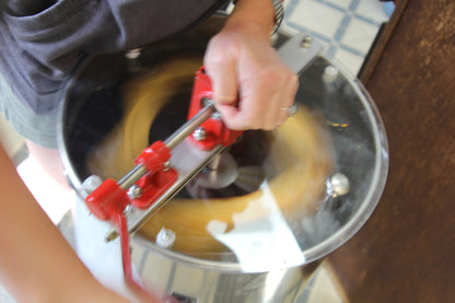 Honey extraction and dearth management in-person class