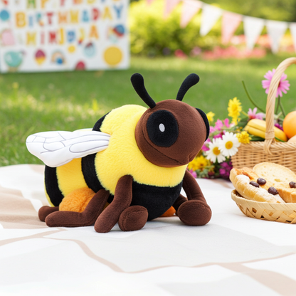 Ecokins Bee Stuffed Animal 12"