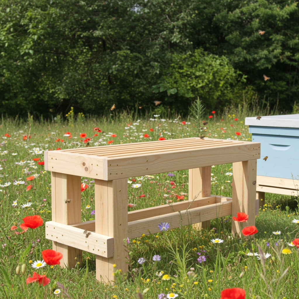 20- to 30-frame horizontal hive stand