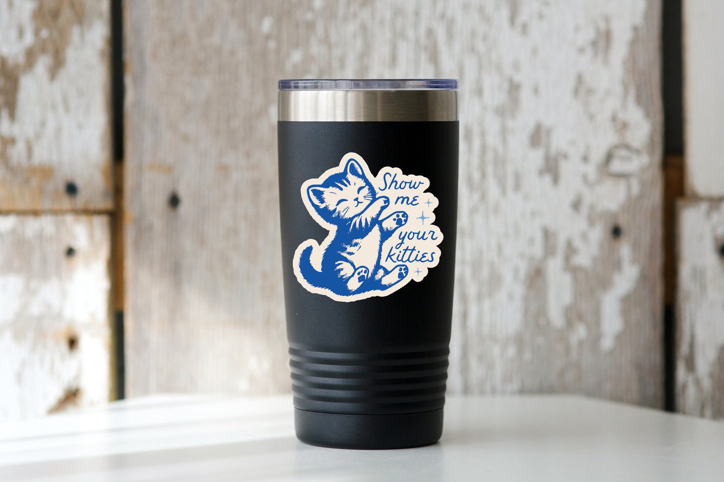 Show Me Your Kitties Sticker