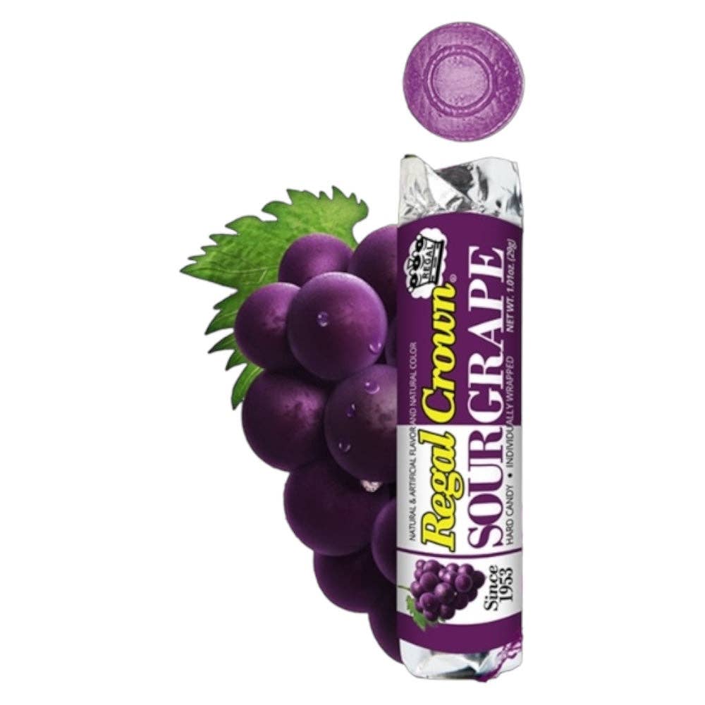 Regal Crown Sour Grape Candy