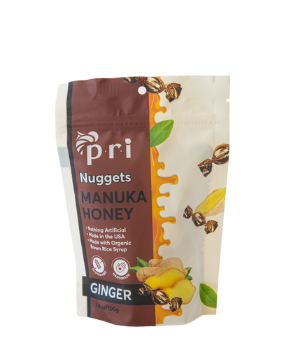Manuka Honey & Ginger Nuggets 3 oz