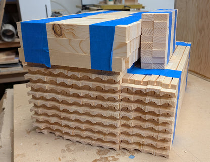 AZ Hive langstroth-style frames (10 pack)