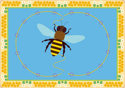 Eco Play: Bees puzzles and games book for kids!