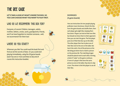 Eco Play: Bees puzzles and games book for kids!