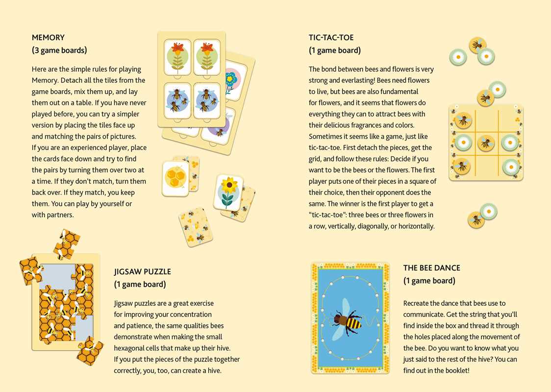 Eco Play: Bees puzzles and games book for kids!