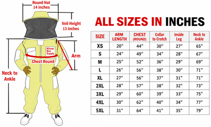 Kitsap Beekeeping ventilated beekeeping jacket