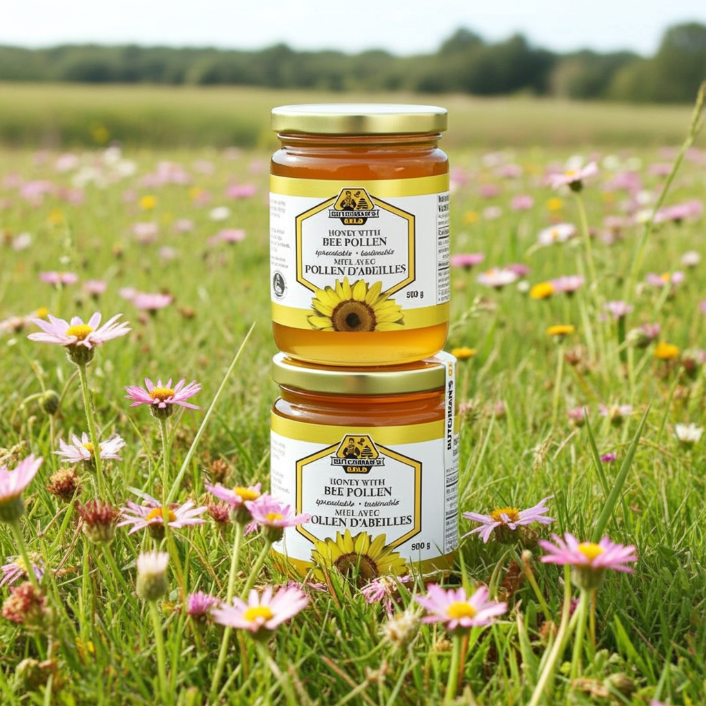 Honey With Bee Pollen